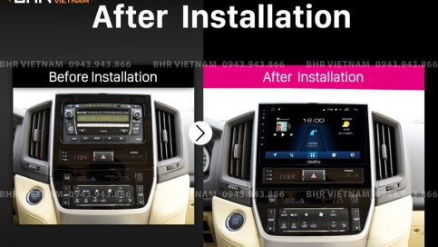 Màn hình DVD Android liền camera 360 xe Toyota Land Cruiser 2016 - 2020 | Oled Pro X8S 